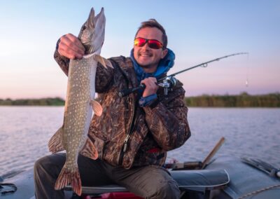 Brochet au lac du bourget